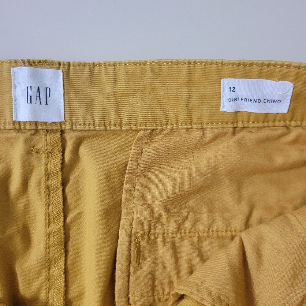 GAP Gold Plate Girlfriend Chino Pants - Picture 7 of 16